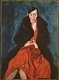 Portrait of Madeleine Castaing, Chaim Soutine  French, born former Russian Empire, now Belarus, Oil on canvas