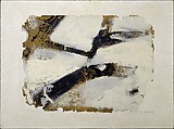 Painted Newsprint, Franz Kline  American, Oil paint on newspaper, mounted on gessoed Masonite