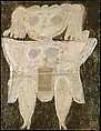 Woman Grinding Coffee, Jean Dubuffet French, Plaster, oil, and tar with sand on canvas