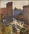The Flatiron Building, Samuel Halpert  American, born former Russian Empire, now Poland, Oil on canvas