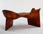 "Two-Seater" Settee, Wendell Castle (American, Emporia, Kansas 1932–2018 Scottsville, New York), Cherrywood
