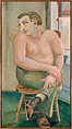 The Bartender at Rest, Charles Garabedian American, Oil on canvas