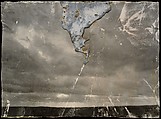 Strike, Anselm Kiefer  German, Lead, shellac, synthetic adhesive and graphite on photograph, mounted on canvas