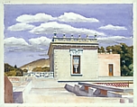 Saltillo Mansion, Edward Hopper  American, Watercolor over graphite on paper