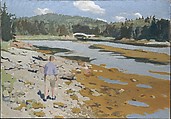 The Cove, Fairfield Porter  American, Oil on canvas