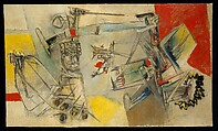 Untitled, Roberto Matta  Chilean, Oil on canvas
