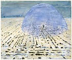 Everyone Stands Under His Own Dome of Heaven, Anselm Kiefer (German, born Donaueschingen, 1945), Watercolor, gouache, and graphite on joined paper