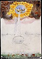 Send Forth your Spirit, Anselm Kiefer (German, born Donaueschingen, 1945), Watercolor, opaque watercolor, brush and black ink, black ballpoint pen, and colored pencil on paper