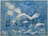 Essence, Anselm Kiefer  German, Watercolor, acrylic, and black ballpoint pen on paper