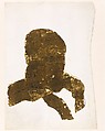 Untitled (Stuart Preston), Andy Warhol American, Gold leaf and brush and black ink on paper