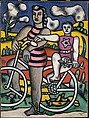 The Bicyclist, Fernand Léger  French, Oil on canvas