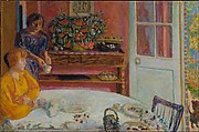 The Dining Room, Vernonnet, Pierre Bonnard  French, Oil on canvas