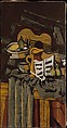 Still Life with a Guitar, Georges Braque French, Oil with sand on canvas