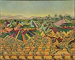 Vines and Olive Trees, Tarragona, Joan Miró  Spanish, Oil on canvas