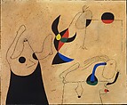 Constellation: Women on the Beach, Joan Miró  Spanish, Opaque watercolor and oil wash on paper