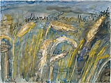 Your Golden Hair, Margarete, Anselm Kiefer  German, Watercolor, gouache, and acrylic on paper