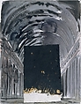 The Unknown Masterpiece, Anselm Kiefer  German, Watercolor, opaque watercolor, graphite, cut and pasted printed papers on paper