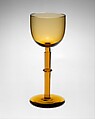 Wine goblet, Josef Hoffmann  Austrian, Glass