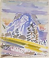 Kufstein, Austrian Tyrol, John Marin American, Watercolor on paper
