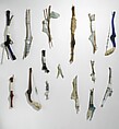 "Damaged Bone Series", Michael Aschenbrenner  American, Glass, fabric, wire, twigs