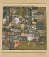North German City, Paul Klee  German, born Switzerland, Gouache, watercolor, and gesso on paper, mounted on paperboard