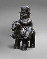 Man on Horseback, Fernando Botero  Colombian, Bronze