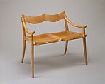 Settee #3/87, Sam Maloof  American, Maple, Ebony