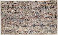 Autumn Field, Mark Tobey  American, Opaque matte paint on paper