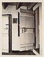 The Open Door, Charles Sheeler (American, Philadelphia, Pennsylvania 1883–1965 Dobbs Ferry, New York), Conté crayon on paper mounted on board