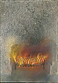 Hearth, Loren MacIver  American, Oil and plaster on Masonite