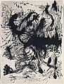 Untitled, Jackson Pollock  American, Brush and pen and black ink over graphite on paper