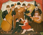 Dancing in Colombia, Fernando Botero  Colombian, Oil on canvas