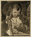 Sketch of Felix Klee, Paul Klee German, born Switzerland, Ink wash on paper, bordered with ink, mounted on cardboard
