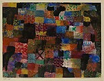 Deep Pathos, Paul Klee  German, born Switzerland, Gouache and watercolor on paper, mounted on paperboard