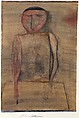 Doctor, Paul Klee  German, born Switzerland, Watercolor, opaque watercolor, and oil wash on paper, bordered with opaque watercolor and ink, mounted on cardboard
