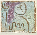 Little Hope, Paul Klee  German, born Switzerland, Plaster and watercolor on burlap mounted on cardboard