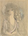 Portrait of a Girl, Marie Laurencin French, Graphite and colored pencil on paper