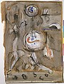 Untitled, Mark Rothko American, born former Russian Empire, now Latvia, Brush and pen and black ink, opaque watercolor, and watercolor on paper