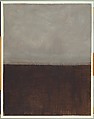 Untitled (Brown and Gray), Mark Rothko American, born former Russian Empire, now Latvia, Acrylic on paper