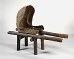 Androgyne III, Magdalena Abakanowicz (Polish, Falenty 1930–2017 Warsaw), Burlap, resin, wood, nails, and string