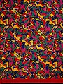 "Gabon" Textile, Nathalie du Pasquier  French, Cotton