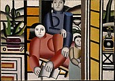 Three Women by a Garden, Fernand Léger  French, Oil on canvas