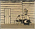 Family Supper, Horace Pippin  American, Oil on canvas