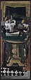 Guitar and Still Life on a Guéridon, Georges Braque French, Oil with sand on canvas