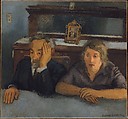 The Artist's Parents, Raphael Soyer  American, born Russia, Oil on canvas