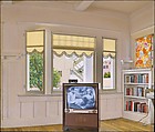 Afternoon Television, Maxwell Hendler  American, Oil on plywood