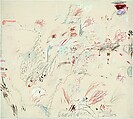 Dutch Interior, Cy Twombly  American, Wax crayon, lead pencil, oil on canvas
