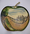 A Big Apple, Jorge Eduardo  Brazilian, Acrylic on Masonite