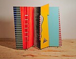Basic Screen, Dan Friedman  American, Medium-density fiberboard, paint, casters