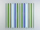 So. Cal, Robert Irwin American, Fluorescent bulbs with fixtures, colored gel films, electrical tape